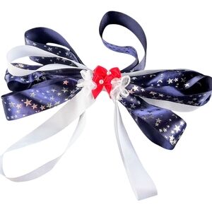 Starry Night Kids Hair Bow